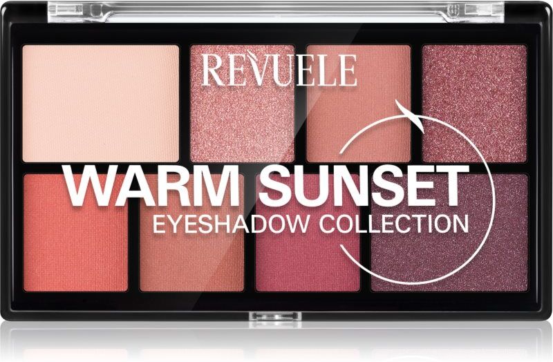 Revuele Eyeshadow Collection eyeshadow palette shade Warm Sunset 15 g