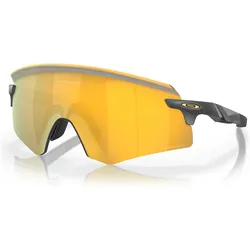 Oakley, Unisex, Sportbrille, Encoder Prizm (Grau, Gelb), Grau