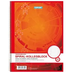 Stylex Collegeblock DIN A4 kariert, 30 Stück