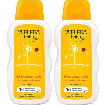Weleda Calendula Pflegelotion 2x 2x200 ml Milch