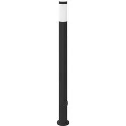 vidaXL Pollerleuchte mit Auslass 110 cm Edelstahl IP44