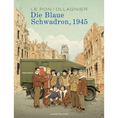 Die Blaue Schwadron, 1945, Gebundene Ausgabe von Virginie Ollagnier, Verlagshaus Jacoby & Stuart, 978-3-96428-347-4