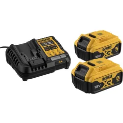 DeWalt, Werkzeugakku + Ladegerät, DCB1104 5Ah Akku (18 V)