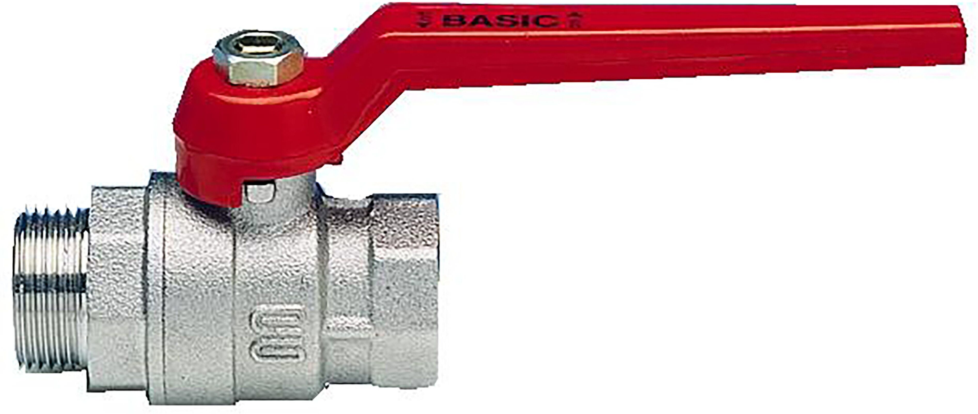 Enolgas VALVOLA SFERA ALTA TEMPERATURA SOLARE CON LEVA MF3/4"