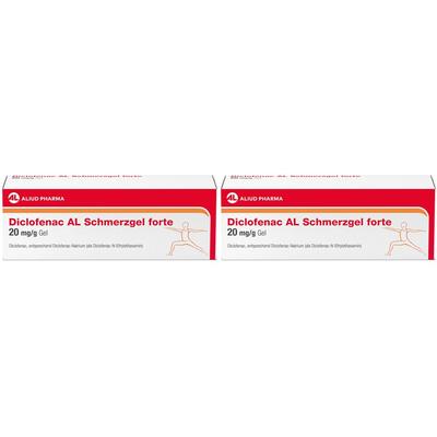 Diclofenac AL Schmerzgel forte 20 mg/g 2x180 g Gel