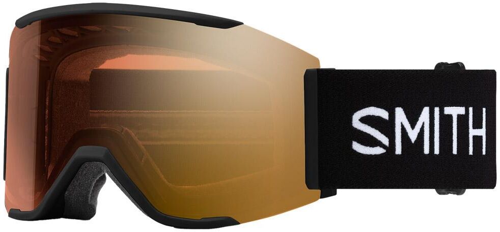 Smith  - Squad Mag Black Chromapop Pro Photochromic Gold Mirror + Chromapop Storm Blue Sensor Mirror - Masque de Ski