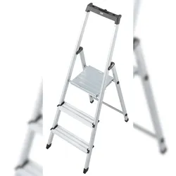Krause MONTO Stufen-StehLeiter Solidy, 3 Stufen, Arbeitshöhe 2,65 m