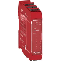 Schneider Electric XPSMCMDO0016C1G Ausgangs-Erweiterungsmodul Modicon XPSMCM, 16A, Diagnose + SIL1, Federzugklemmen