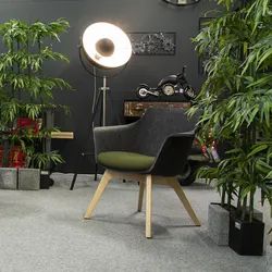 Wooom Loungesessel mit 4-Fuß Gestell