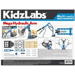 4M Kidzlabs: mega hydraulische arm 48x28cm (geassembleerd)