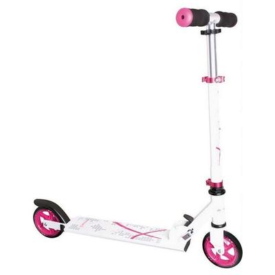 muuwmi Aluminium Scooter 125 mm weiß-pink