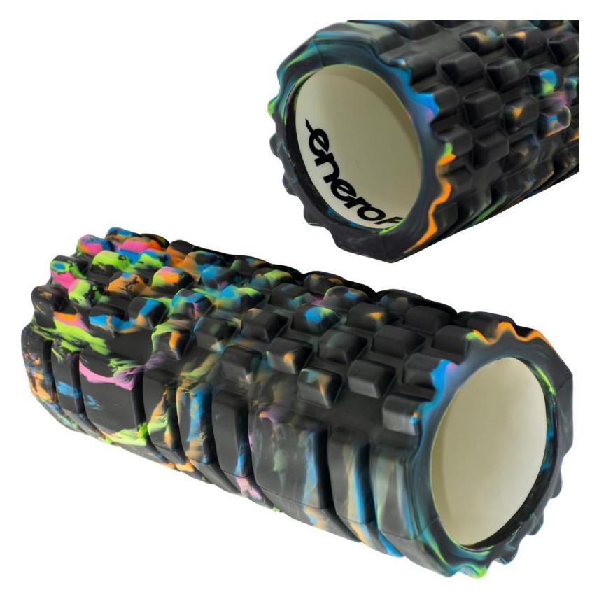 Enero Fit Wałek Roller Do ćwiczeń Camouflage 14x33cm (14 cm) (62394012)