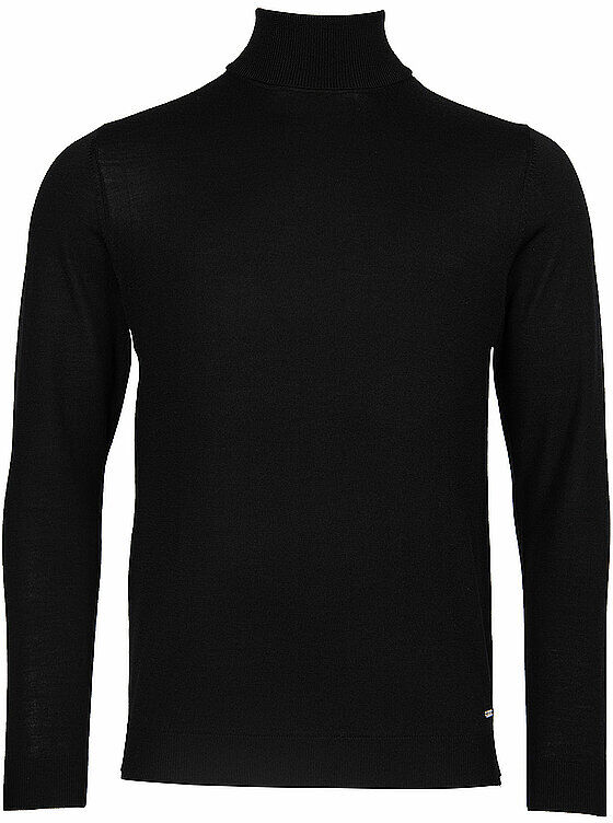 ROY ROBSON Rollkragenpullover schwarz   S S