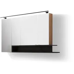 Puris Spiegelschrank c!puro Holzoptik Braun Eiche