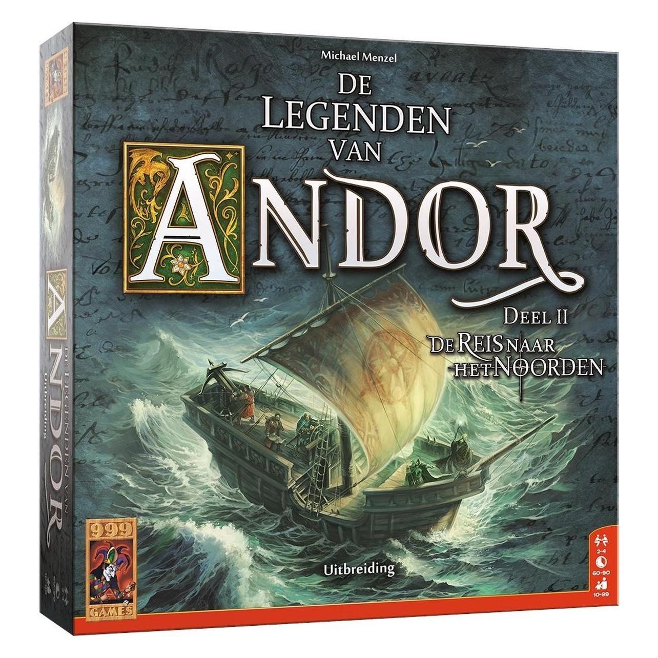 999Games 999 Games Die Legenden von Andor: Reise in den Norden Ui (Deutsch, Niederländisch, 2 - 4 Spieler) (999-LVA04)