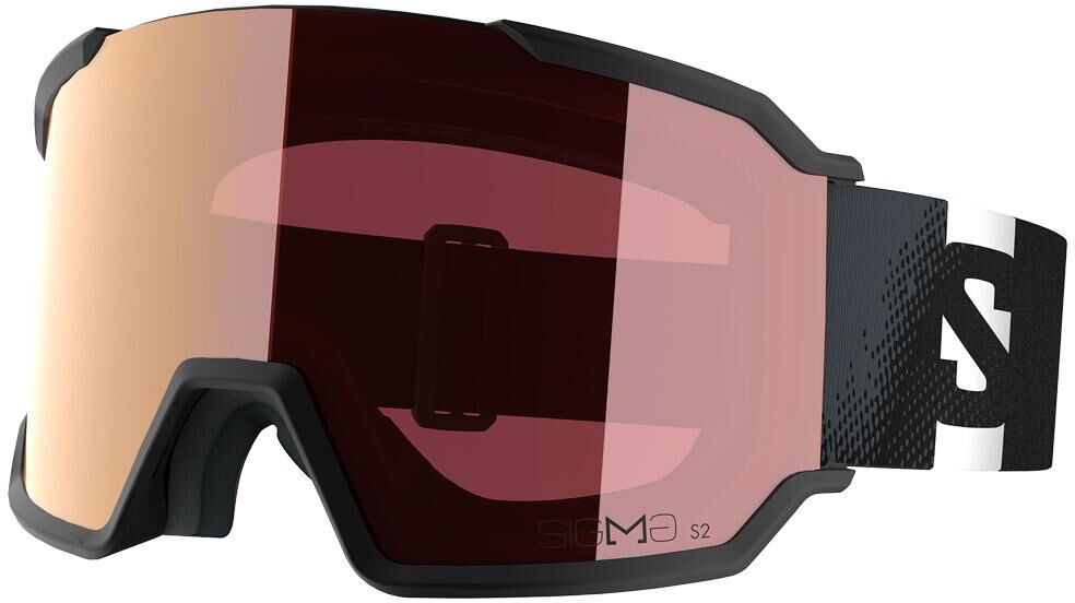 Salomon  - S/View 3 Black Sigma Copper - Masque de Ski