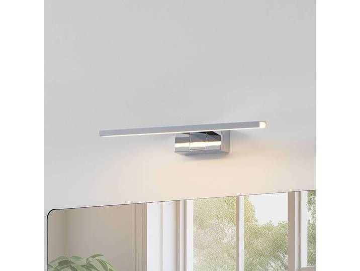 EGLO Wandlampe Conettilla, chrom / silber, für Badezimmer, Aluminium, Modern, Wandleuchte, Wandlampe Innen