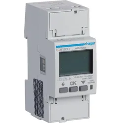Hager Energiezähler 1ph,direkt 80A, MBUS, MID