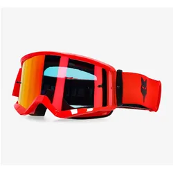 Fox, Unisex, Sportbrille, Main Core Goggle - Spark (Fluorescent Red, Red, Rot), Rot