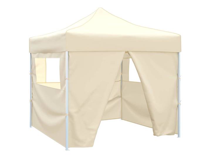 Vidaxl Party Tent 291 X 291 X 315 Cm Cream Oxford Fabric
