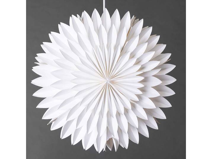 home24 Kerstster Storlien Ø 46cm wit