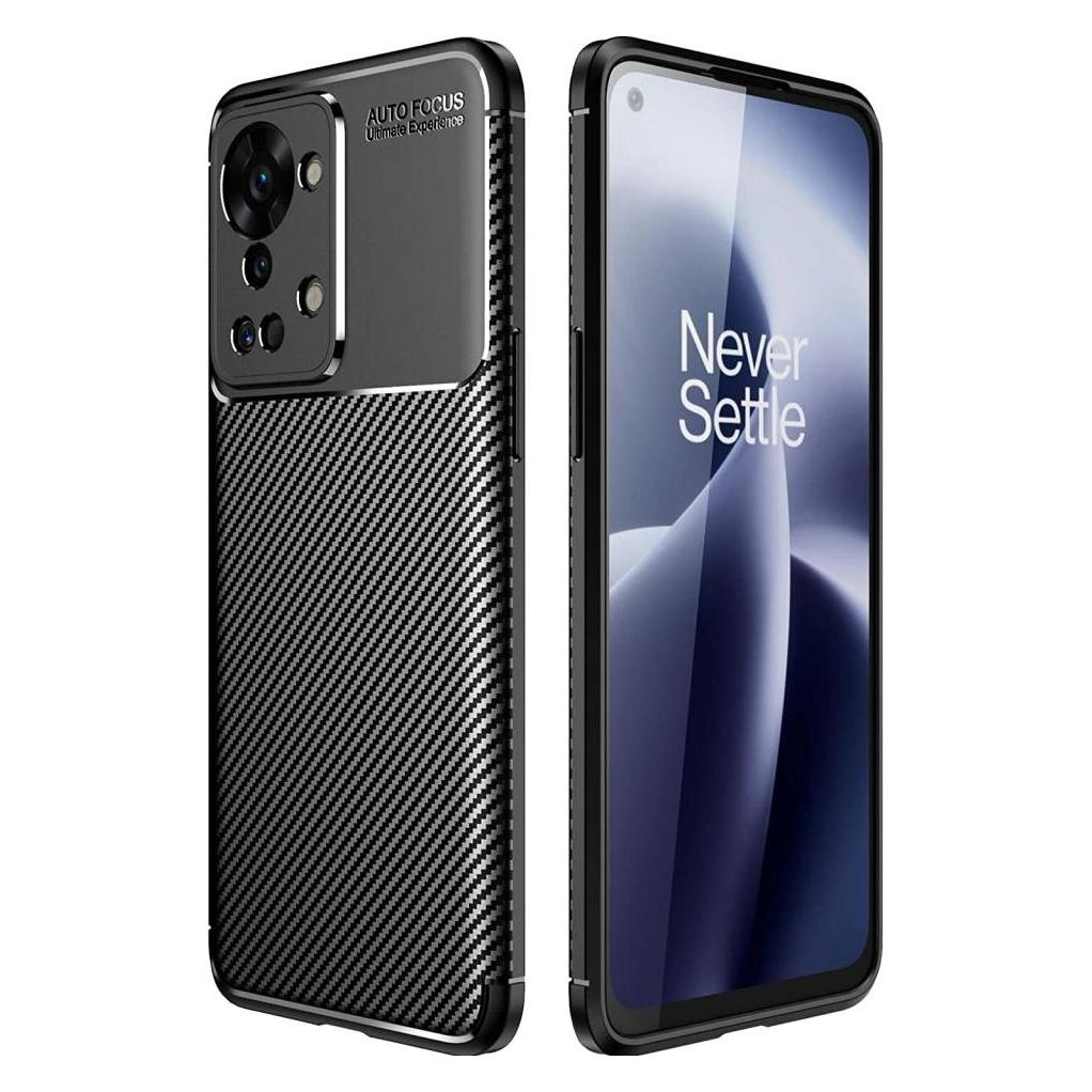 Screenguard OnePlus Nord 2T Hülle Carbon Design TPU Case (OnePlus Nord 2T) (00030615)