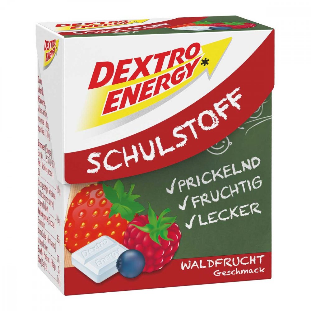 Kyberg Pharma Vertriebs GmbH Dextro Energy Schulstoff Waldfrucht Täfelchen 09245967