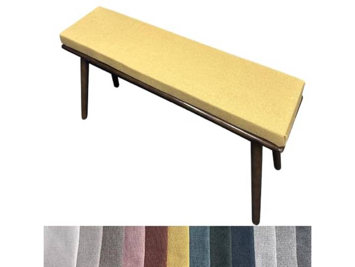 Sitzauflage Bank Wasserdicht & Uv-Schutz 105x125cm Gelb Sitzauflage Bank Wetterfest Uv-Beständig Waschbar Mit Bändern Für Innen Outdoor Fensterbank Couch Ban K Eckbank Auflagen