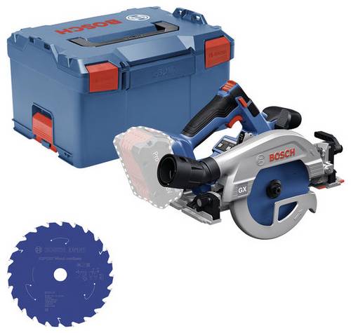 Bosch Professional Bosch Werkzeug-Set: Akku-Kreissäge GKS 18V-57 GX + Sägeblatt in L-BOXX