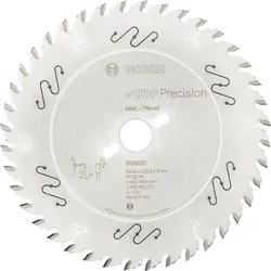 Bosch Kreissägeblatt Top Precision Best for Wood, 250 x 30 x 3,2mm, 40 Zähne - 2608642111
