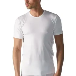 Mey Dry Cotton Functional Rounded Neck Shirt Weiß Large Herren
