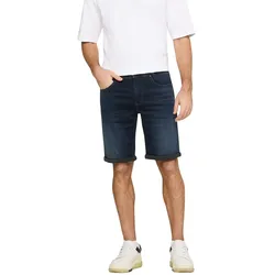 Mac Jog’n Bermuda in Dunkelblau aus Sweat-Denim-W34
