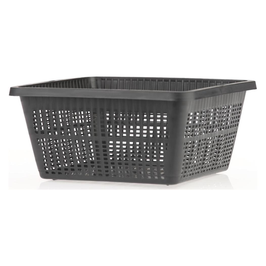 Oase Teichpflanzkorb 19 x 19 cm Kunststoff, eckig, schwarz (52631)