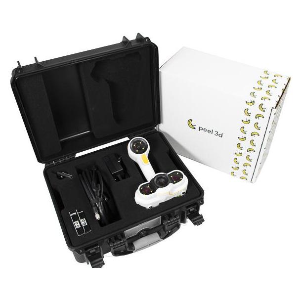 Creaform PEEL2-S 3D Scanner in Cardboard Case with Calibration Plate USB/Power Cable Target (SYS-P3D-PEE2ZS)