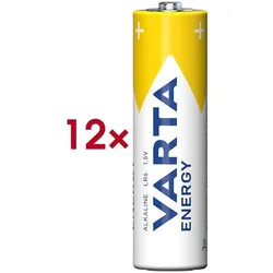 Varta 12er-Pack Batterien »Energy« Mignon / AA / LR06