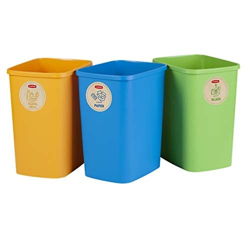Curver Set van 3 mandjes van 25L