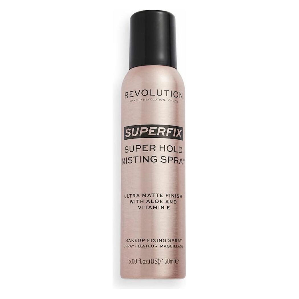 Makeup Revolution Super Fix Misting Spray Setting Spray Stay Matte All Day Long 50ml (Transparent) (80131314)