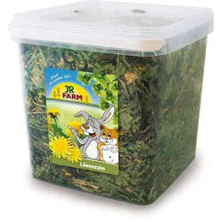 JR FARM Löwenzahn Raufutter für Kleintiere 5 Liter Eimer (400 Gramm)