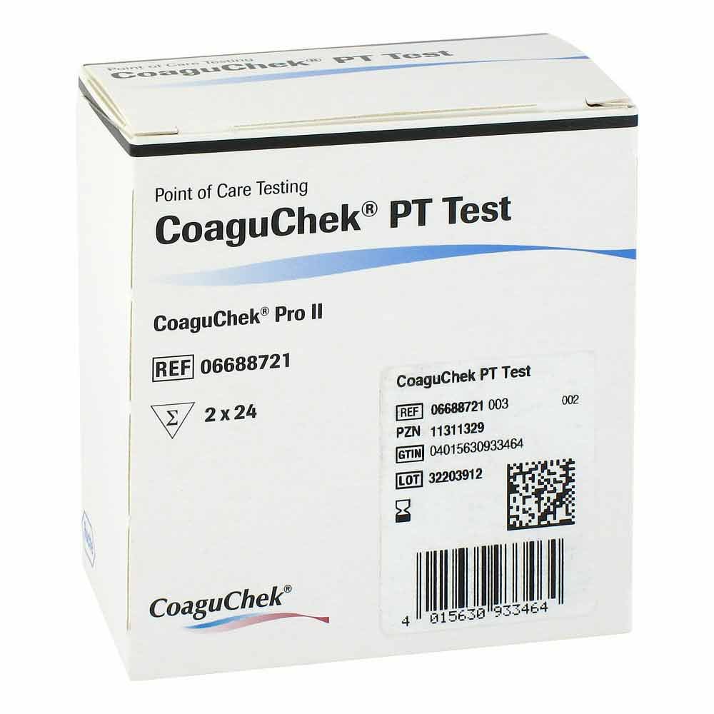 Roche Diagnostics Deutschland GmbH Coaguchek Pt Test 11311329