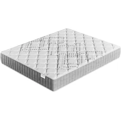 November Sleep Matratze 140x200cm - Dicke 20cm - Taschenfederkern und Hochdichter Schaumstoff