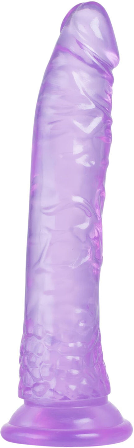 Baseks Jellies - Jelly-Dildo Med Sugekop (Lilla)