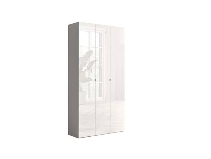 Schuhschrank SMILE 45 Paar Schuhe 3 Türen weiss lackiert