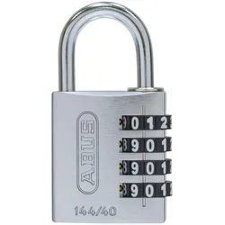 Abus, Vorhängeschloss, 144/40 silver Lock-Tag