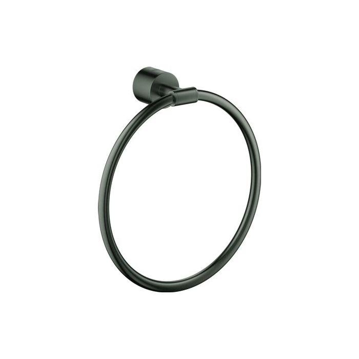 Grohe Atrio Handtuchring 40307AL3 hard graphite gebürstet, verdeckte Befestigung