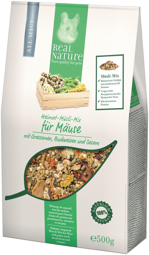 Real Nature Topi Optimal Muesli KIT RISPARMIO 2X500G