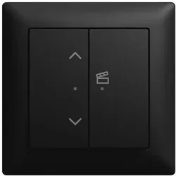 Busch-Jaeger Jalousiesteuerung Unterputz schwarz matt 62731/UJ-915-WL 920W