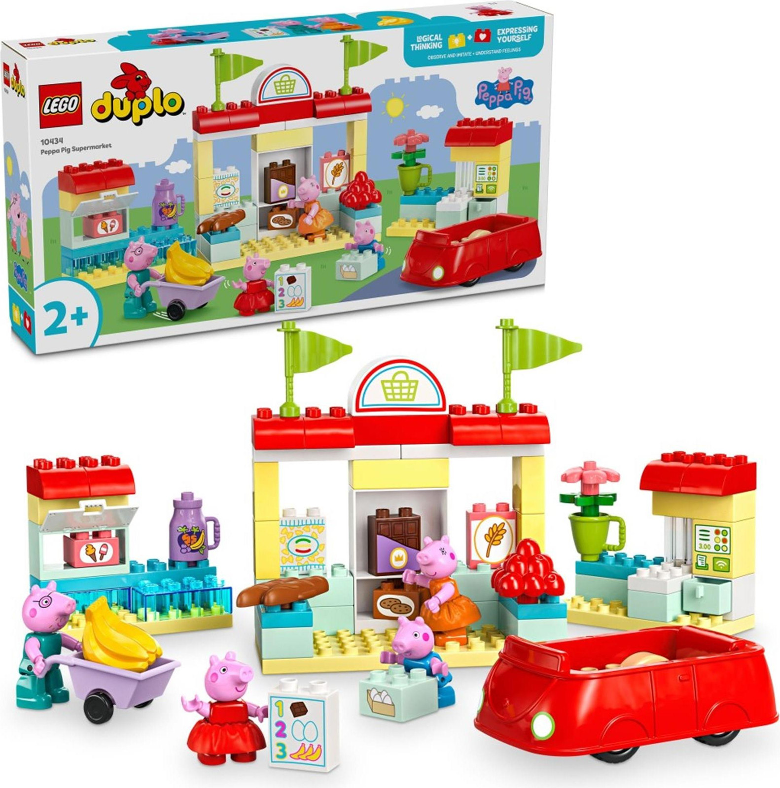 LEGO DUPLO Supermarkt van Peppa Pig 10434