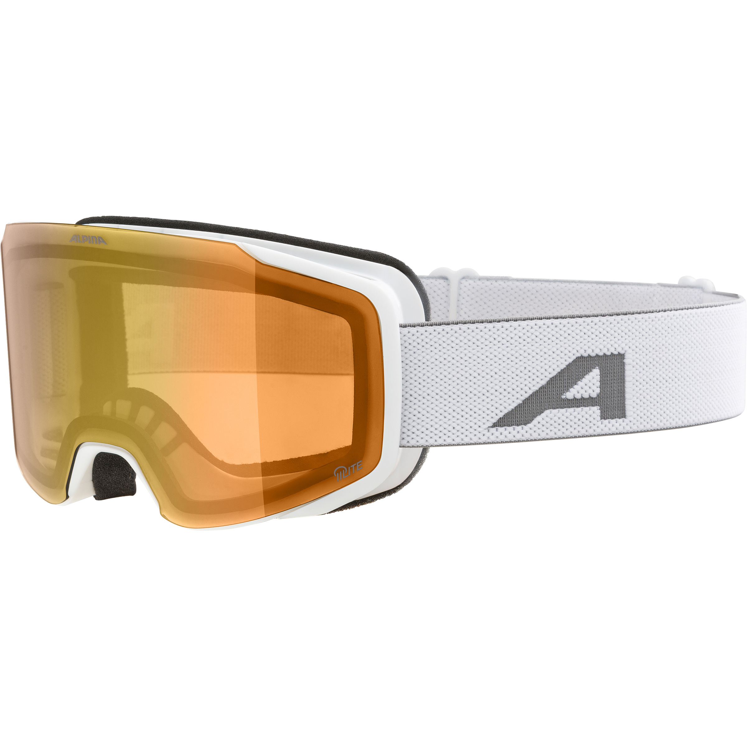 Alpina Taos Q-Lite Skibrille Skibrillen weiss Größe M Skifahren | Freeride