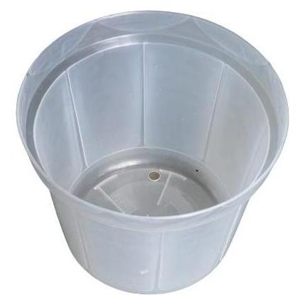 Uniplastex Flowerpot UDCO14, plastic, Ø14 cm, transparent (14 x 12 cm) (60481136)