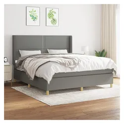vidaXL, Boxspringbett, Wameno (Flach mit Nägeln) (180 x 200 cm)